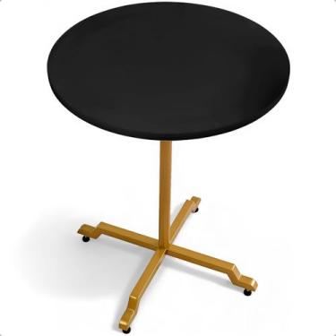 Imagem de Mesa de Canto Redonda Decorativa Mesa Lateral Valência - Loja da Isa, 