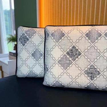 Imagem de Jogo de Lençol Cama 3 e 2 Peças Estamapados 100% Algodão com Elástico e Toque Macio (Queen, Zenith)