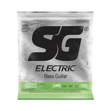 Imagem de Encordoamento SG P/ Contrabaixo de 5 Cordas Níquel 45/130 - Sg Strings