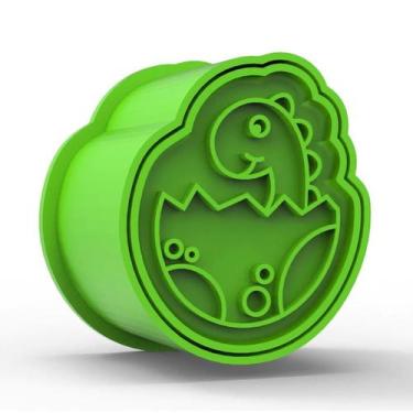 Imagem de Ejetor Modelador Doces DINOSSAURO Brigadeiros Docinhos Massa Biscuit B