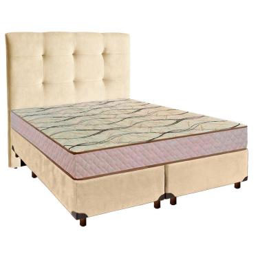 Imagem de Kit Cabeceira + Cama Box + Colchão Casal D33 Maxsono Paropas