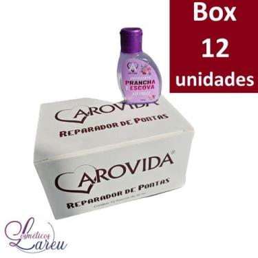 Imagem de "Box Reparador Defrizante 30 ml Prancha e Escova (12 unidades) - Arovi