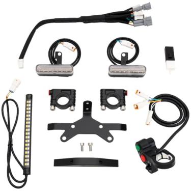 Imagem de TUSK Kit de seta Plug and Play para motocicleta compatível com SURRON Sur-Ron Light Bee X 2018-2025/compatível com SEGWAY X160 2020-2022/X260 2020-2022