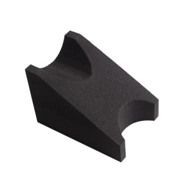 Imagem de menolana Apoio de braço de guitarra compacto, com 2 alturas, multifuncional, ferramenta de luthier para ajuste de braço de guitarra, violinos, banjos e, Espuma