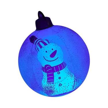 Imagem de Abóbora de Halloween com LED - Luminária de Balão para Festa e Decoraç