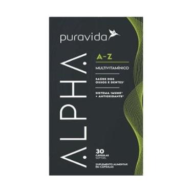 Imagem de Alpha AZ - 60 Cápsulas Softgel - Puravida-Masculino