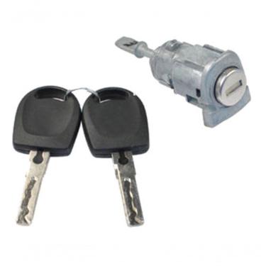 Imagem de Cilindro Maçaneta Porta Esquerda C/ Chave Bora Crossfox Fox [f103]