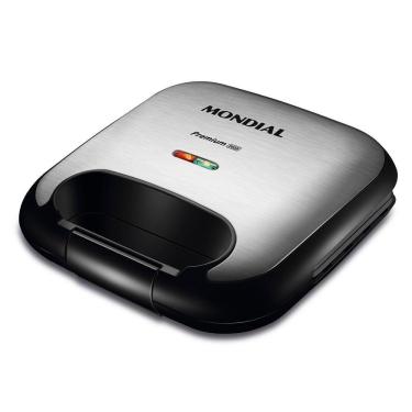 Imagem de Grill E Sanduicheira Mondial Premium Inox S-25 220v Inox