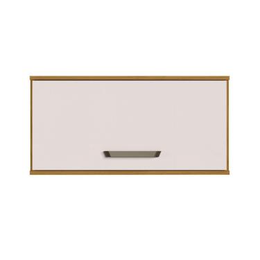 Imagem de Armário Geladeira 80cm 1 Porta Criare - Ssx Multicoisas Freijo-off Acetinado