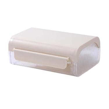 Imagem de SiaBiced Manteigueira, recipiente para armazenar manteiga e queijo, ideal para freezer e prateleira de cozinha, Cremoso