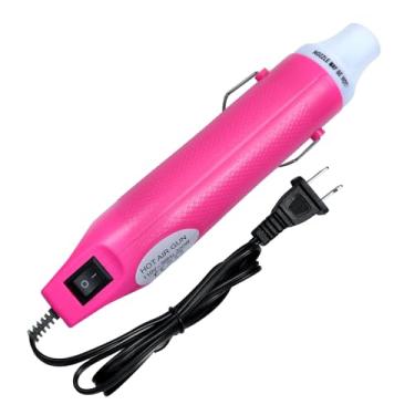 Imagem de Pistola de calor para artesanato, mini pistola de ar quente para artesanato DIY, pistola de aquecimento, ferramenta de pistola de calor portátil para gravação em relevo, embalagem retrátil, tinta de