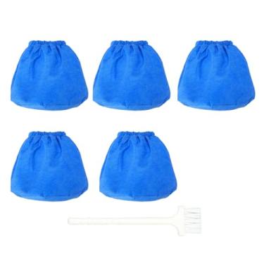 Imagem de Pacote com 5 filtros de pano VRC2 para Vacmaster Aspiradores úmidos/secos de 1,5 a 3,2 galões para armaduras, todos os 2,5 galões AA155 AA256 Armor All AA255W VOM205P Shop Aspiradores de pó e