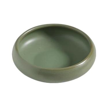 Imagem de prato de lanche Um Prato Redondo Para Molho De Soja É Usado Para Servir Para Sushi, Acompanhamentos Cozinha, Etc tigela de sopa