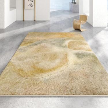 Imagem de Tapete de decoração de quarto de luxo, carpete grande para sala de estar, lavável, macio, antiderrapante (200x300 cm/R)