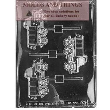 Imagem de Molde de doces de chocolate DUMP TRUCK LOLLY com instruções de fabricação de doces escritos por direitos autorais