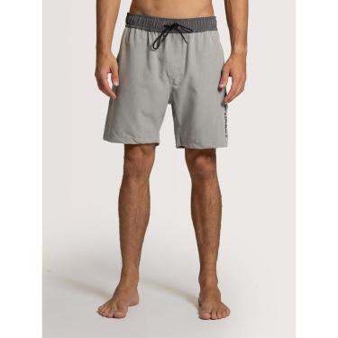 Imagem de Bermuda Hang Loose Elástico Neo Cinza Com Bolsos-Masculino