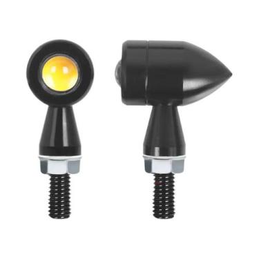 Imagem de Luzes De Placa De Licença Para Motocicleta 2pcs Mini Luz Traseira De F