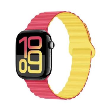 Imagem de Pulseira De Silicone De 49mm 46mm 42mm Para Apple Watch Ultra 2 1 45mm
