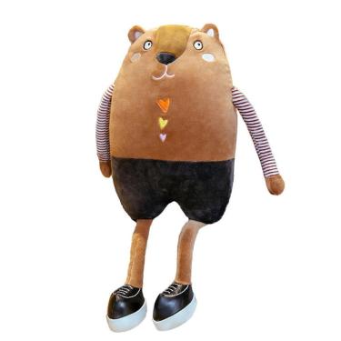 Imagem de Boneca de pelúcia Brown Bear 24 cm para presente infantil