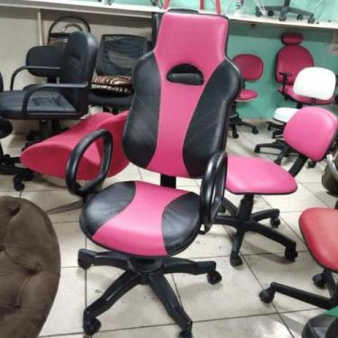 Imagem de Cadeira Gamer Word Premium Rosa - Alternativa Lajeado