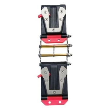 Imagem de Stgfyxgs Suporte para fita métrica com base para cinto, fácil de usar, acessório de metal, suporte de cintura para eletricista, acesso rápido, Touchdown Duplo à Esquerda