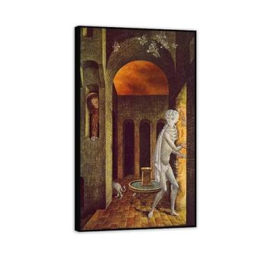 Imagem de Remedios Varo Home Decor Abut Art Prints Canvas for Bedroom Living Remedios Varo, decoração de parede, surrealismo, arte de parede, presente, emoldurado, pronto para pendurar, moldura preta 60 x 100