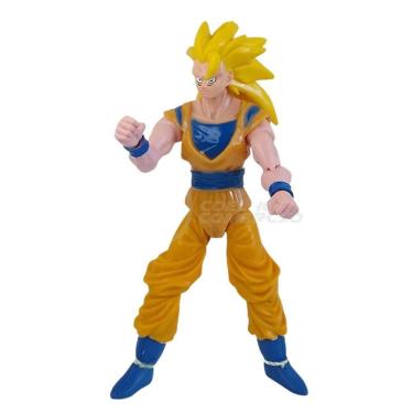Imagem de Boneco Articulado 14cm Action Figure Goku Ssj Dragon Ball Z