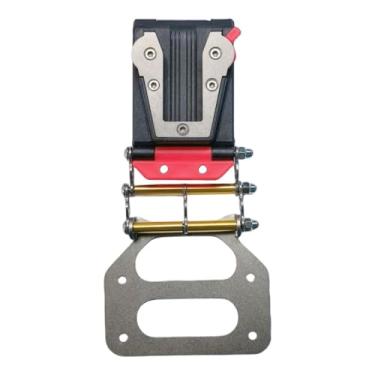 Imagem de FashionCha Suporte para Trena com Fixação No Cinto, Gancho de Liberação Rápida, Ferramenta para Pendurar, Suporte de Cintura para Eletricista, Td Direito Modificado, Tamanho real