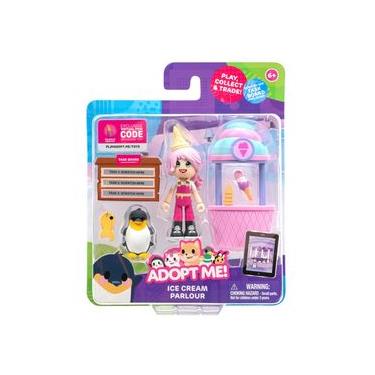 Imagem de 2 Bonecas Amigos E Pet - Sorveteria - Adopt Me