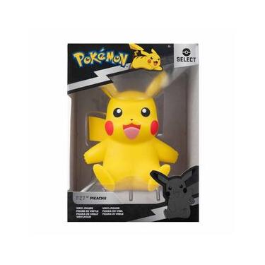 Imagem de Boneco Deluxe De Vinil Pikachu De 20Cm - Pokémon