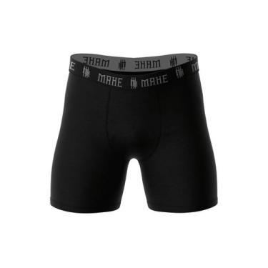 Imagem de Cueca Mahe Boxer Poliamida Black Ref. 2020 - MAHE WANTED, P