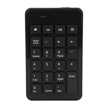 Imagem de SUNGOOYUE Teclado Numérico Com Fio USB, 23 Teclas de Tamanho Completo, Teclado Numérico Com Interruptores de Membrana, Material ABS, Plug and Play Compatível Com e Linux