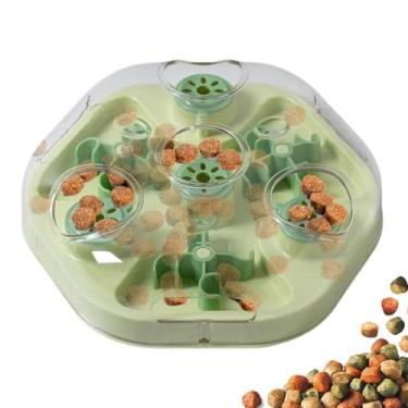 Imagem de Brinquedo Quebra-Cabeça Para Cães - Alimentador Lento Interativo - Dispensador Interativo De Petiscos Para Cães | Para Treino E Alívio Do Tédio Em Casa Para E Gatos De