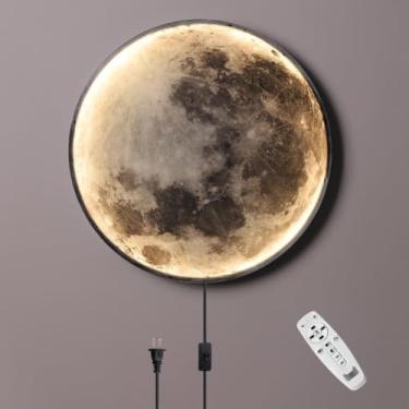 Imagem de Luminária de parede dupla com cúpula de vidro, iluminação para cima e para baixo, estilo arandela redonda para ambientes internos, com cúpula de cristal, luminária decorativa para sala de es