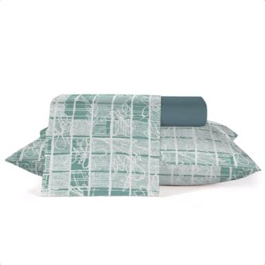 Imagem de Jogo Roupa de Cama Crystal 3-4 Peças 100% Algodão 120 Fios Teka (Cristalino, Queen)