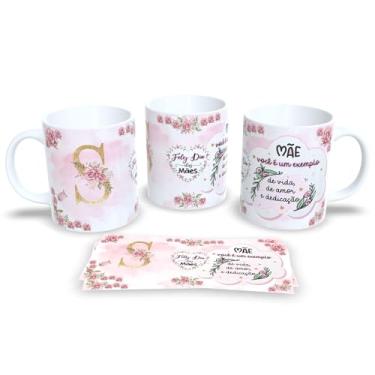 Imagem de Caneca Alfabeto dia das Mães Cada Letra é Um Carinho Para a Sua Mãe (S)