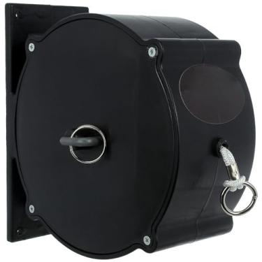 Imagem de Varal De Roupas Retrátil Recolhivel Para Parede Seca Fácil Com Corda De 30m Manivela Apartamento