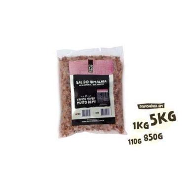 Imagem de Sal Do Himalaia Rosa Grosso 1Kg Nature