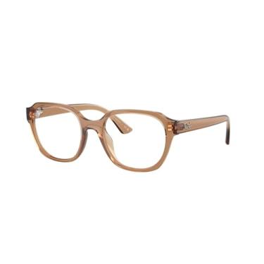 Imagem de Armação para Óculos Ray-Ban 0RX7251L 8407 Tam 52 / Marrom Claro