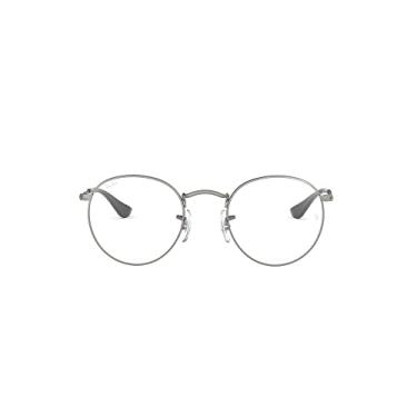 Imagem de Armação para Óculos Ray-Ban Round Metal 0RX3447V 2620 Tam 50 / Chumbo Fosco
