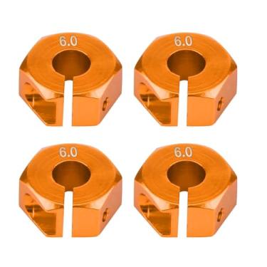 Imagem de Generic Adaptador de Cubo Hexagonal de Roda Durável de 12 Mm para Carro RC HSP Escala 1/10, Design Sem Agitação, Adequado para Carro Off-road, Liga de Alumínio, Espessura de 4 * 7 Mm (#7)