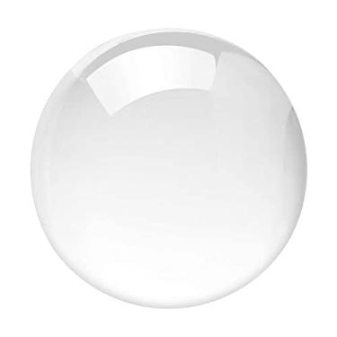Imagem de Bola de cristal K9, bola de cristal transparente, esfera mágica para decoração, fotografia de lensball, meditação, adivinhação de olhar, ornamento de Feng Shui, decorações de casa, cura, adivinhação, presente (120 mm)