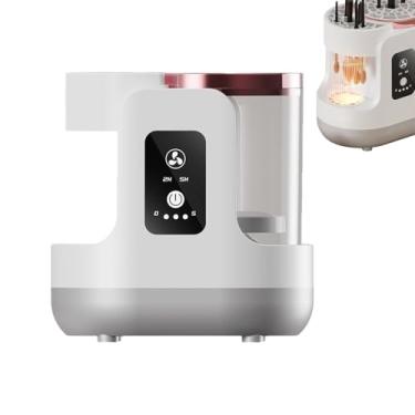 Imagem de Máquina de limpeza de pincéis de maquiagem, suave de secagem rápida | Máquina de limpeza de pincel de maquiagem - para artistas entusiastas família mulheres beleza casa sombra em pó