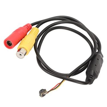 Imagem de Zopsc Câmera de Segurança CCTV Pequena NTSC CVBS 6x6, Câmera de Vigilância CCTV 800TVL CMOS AV para Substituição Doméstica, Luz de Fundo Automática, Lente Original de 3,6 Mm