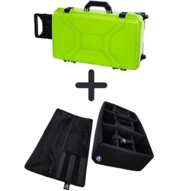 Imagem de Patola MP055 Verde Fluorescente +Kit Divisórias e Estojo ATM - Patola 