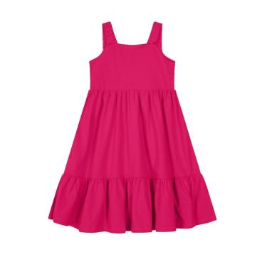 Imagem de Vestido Infantil Menina Rosa Brandili-Feminino