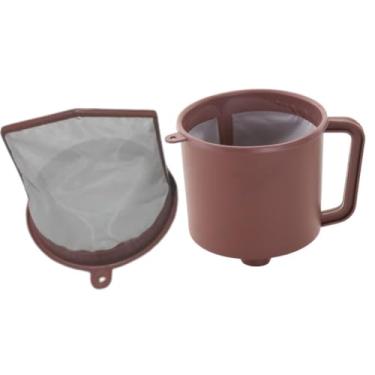 Imagem de coador de café reutilizável、filtro de chá livre de BPA、funil permanente para bebidas