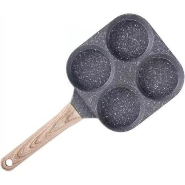 Imagem de Frigideira Antiaderente 4 Partes para Ovo e Hambúrguer