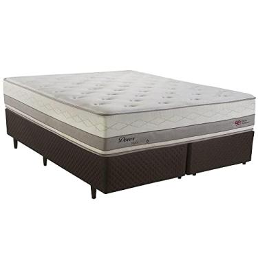 Imagem de Cama Box Queen Herval Dover, 72x158x198 cm, Molas Maxspring
