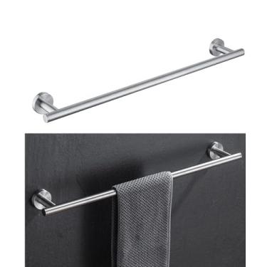 Imagem de Conjunto de ferragens de banheiro de aço inoxidável acessórios de banheiro toalheiro preto rack de barra de toalha dourada suporte de toalha, 001YW